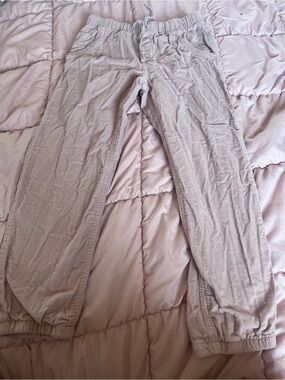 H&M Dusty Pink Elastic Waist Jogger Pants